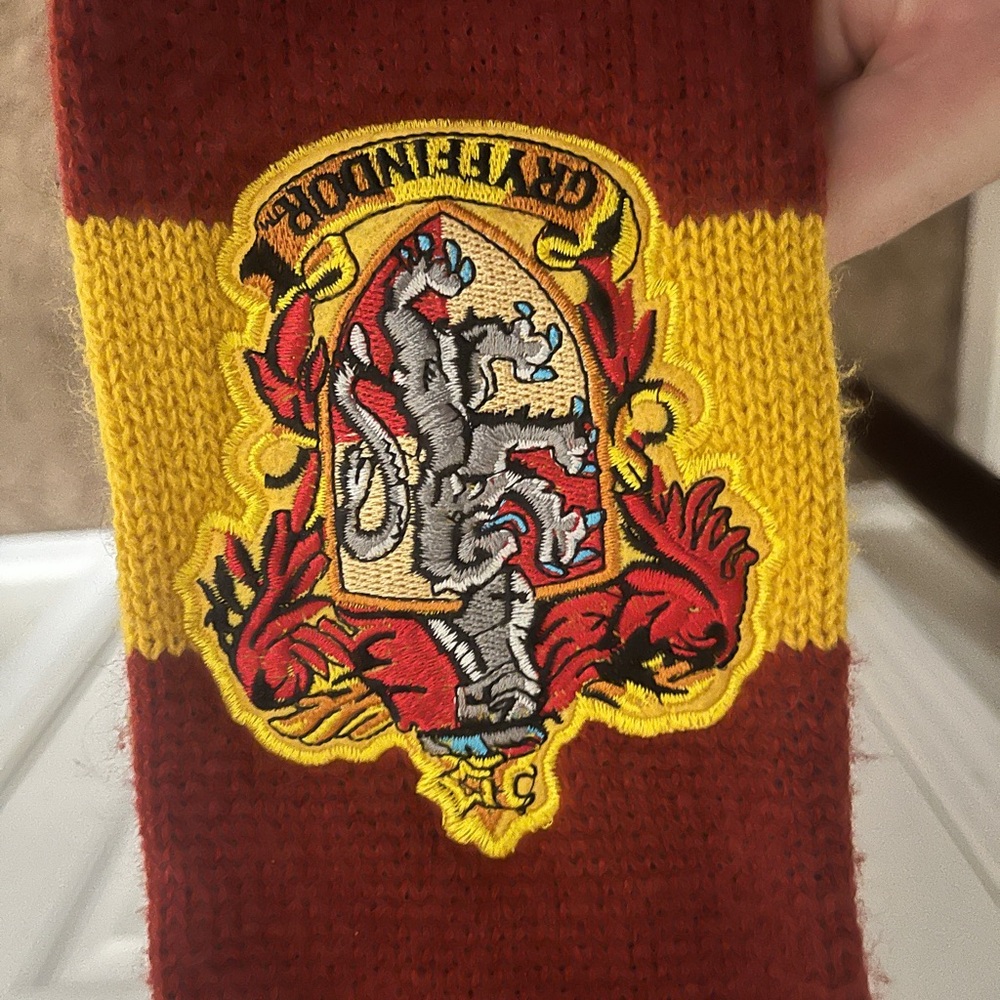 Red and Yellow Gryffindor Scarf